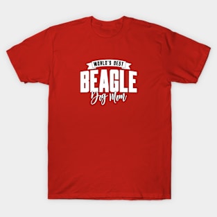 Beagle, World's Best Dog Mom T-Shirt